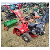 Troy-Bilt Walk Behind Tiller, runs