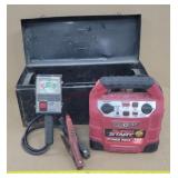 Super Start Power Pack, Battery Tester, Tool Box