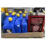 10 Quarts SAE Oil & Marvel Oil