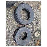 Unused 8 & 12" Lawn Tractor Tires