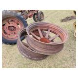 2- 38' Dual Rims from Minneapolis Moline Tractor