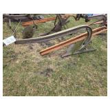 Single Bottom Walk Behind Plow, New Oak Handles