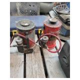 Hunter 10' Air Jacks, 3000 LB