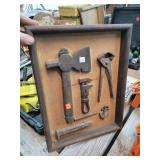 Antique Tool Display Board