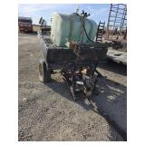 100 Gal. Sprayer on Home-made Cart, no pump