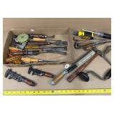 Chisels, files, and other tools