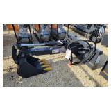 Land Honor Skid Steer Big Arm Backhoe - Unused