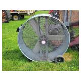 38" Shop Air Fan - Works Good
