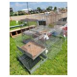 6- Rabbit Cages of Different Sizes