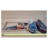 Tape Measure, Forstner Bits, Vacuum