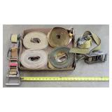4 Used 2' Ratchet Straps