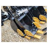 Unused 9" & 16" Mini Excavator Tooth Buckets