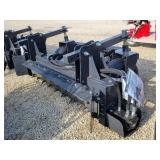 Land Honor 84" Skid Steer Power Rake - Unused