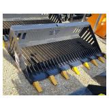 Land Honor Skid Steer 72" Rock Bucket