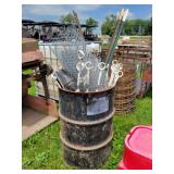 Fiberglass & Metal Fence Posts, Pry Bar, & More