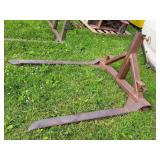 3 Point Bale Forks with Center Link