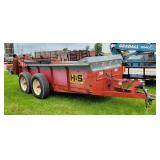 H&S MS310BP Manure Spreader w/ End Gate