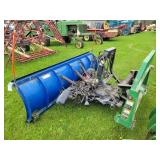 Custom 90" Snow Blade off of JD 400CX Loader
