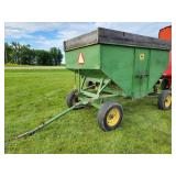 John Deere Marked 250bu Gravity Box on Gear
