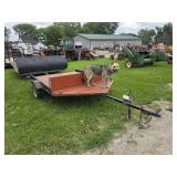 6.5 x 8 Utility Trailer, No Papers