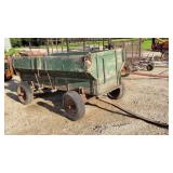 Flare Wagon w/ End Gate Seeder on JD Gear