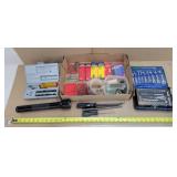 Pry Bar, 1/4 Drive Socket Set, Tools