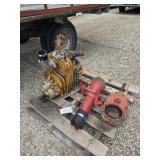 PTO vacuum/pressure pump and Fittings
