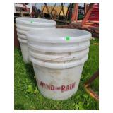 4- 22" Feed Tubs