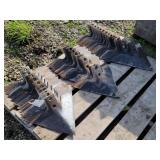 33- Unused Cultivator Shovels - 13"w