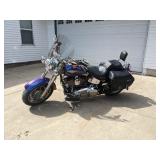 2010 Harley Davidson FLSTC Softail Classic Motorcy