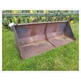 Straight 84" Tractor Loader Bucket