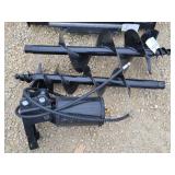 Mini Excavator Post Hole Auger Set - 8" & 12"