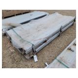 100 Pc. 35.4" x 95" Galvanized Steel Sheets -