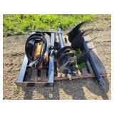 Land Honor Skid Steer Auger Drive & Bit Set