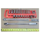 2 - 1/2' Breaker Bars & Misc Sockets