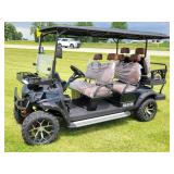 New SDLANCH SDLGC100 6 Seat Electric Golf Cart