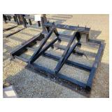 Skid Steer Double Blade 72" Land Leveler