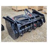 Mini Skid Steer Pioneer Drum Brush Grinder Machine