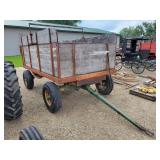 Helder Barge Wagon with John Deere Gear w/Hoist