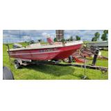 16ft Mon Ark Boat - NO PAPERS w/ Evinrude 50