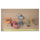 Chalk Line Reel/Light/Plumbing Parts & More