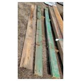 2- 3'x8'x13ft Beams & 2x12x13ft Lumber