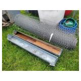 2- 36" Poultry Feeders & 48" Woven Wire