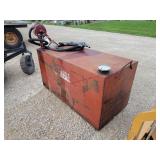 100 Gallon Fuel Tank w/ Hand Crank Pump