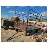 Bale Throw Rack on Westendorf Gear