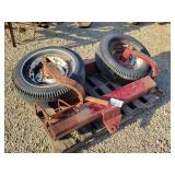 Pair of HD Swing Caster Wheels