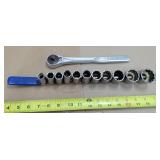 Craftsman 11 - Pc. 1/2' Metric Socket Set