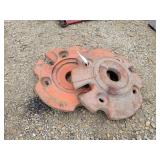 2- Allis-Chalmers tractor rear wheel weights