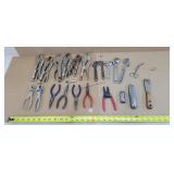 Vice Grips/Pliers/Crescent Wrenches & more
