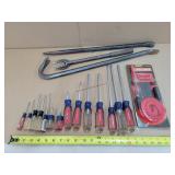 Craftsman Screwdrivers/Circuit Tester, Pry Bars